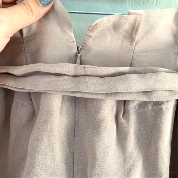 See by Chloe mauve paperbag mini skirt size 12 - Picture 6 of 6